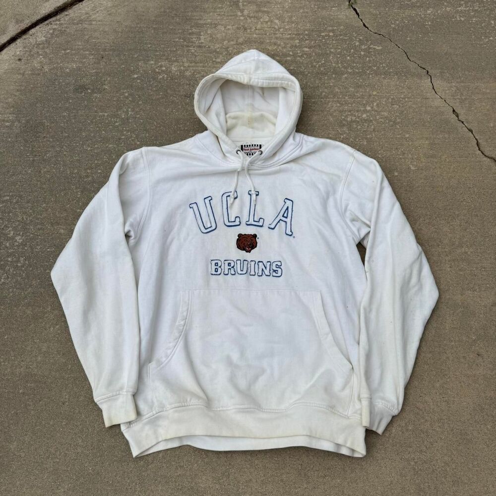 2000s Y2k ucla bruins hoodie foot locker mens size M basketball